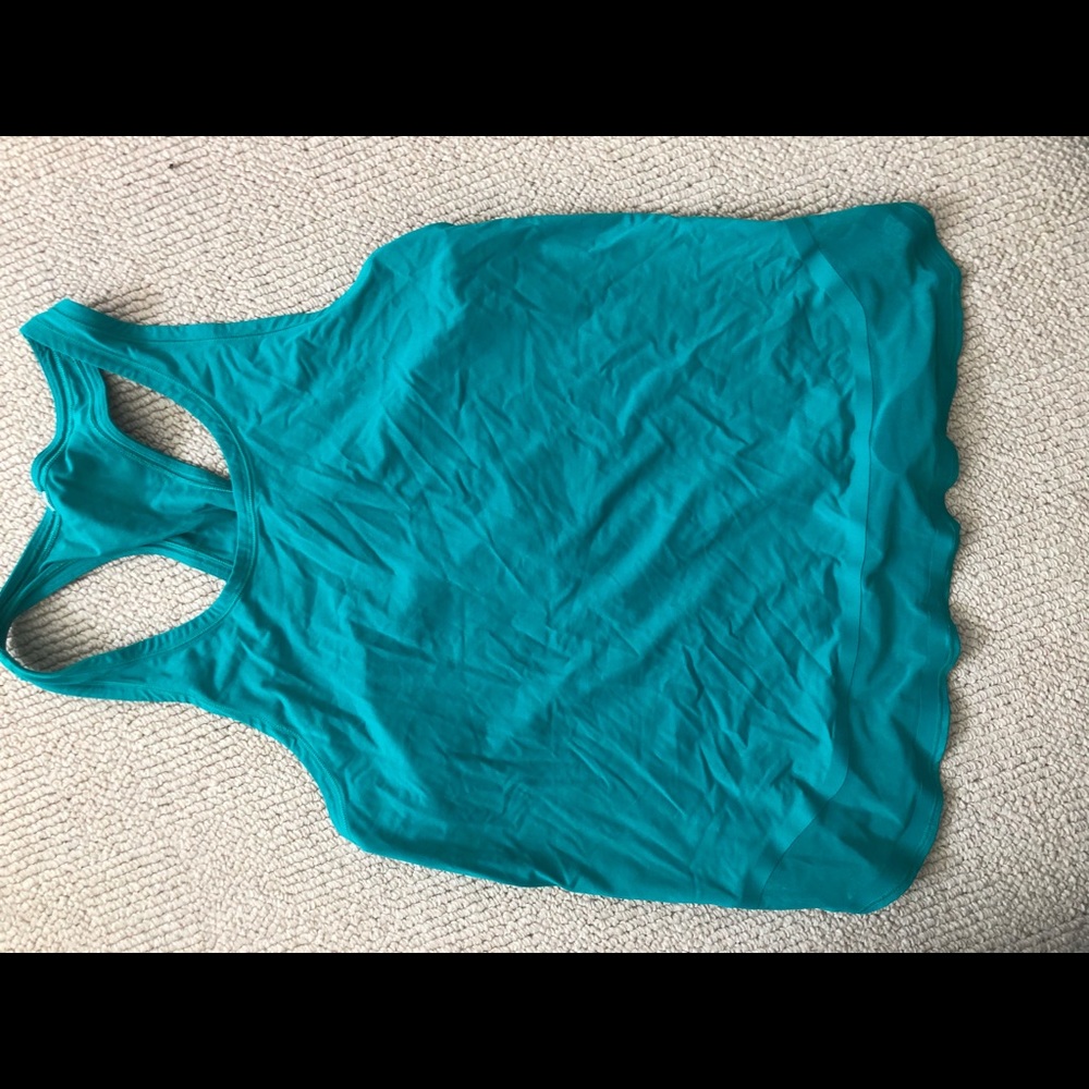 Lululemon Teal Workout Top